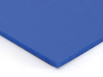 N°4 Lastre SIMOPOR EP Colore Blu Spessore 3 mm. dimensioni 1530x3050 mm.